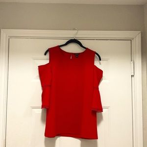 Ann Taylor Cold Shoulder Top - Small